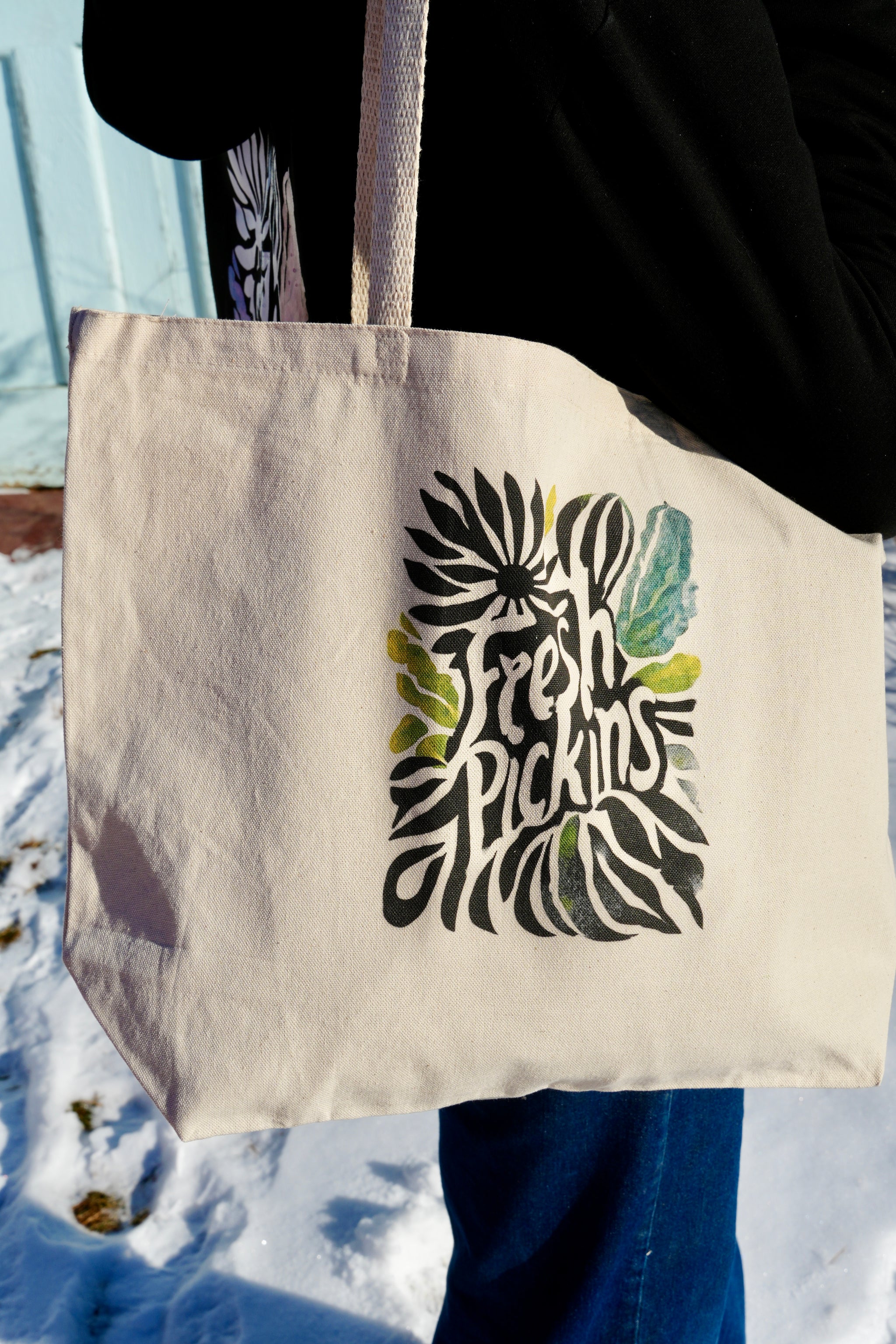 Freeform Tote Bag