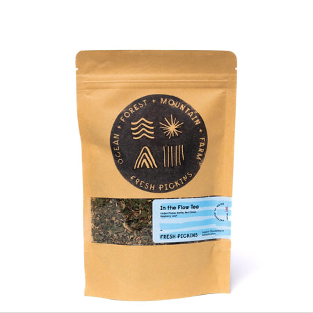 in the flow herbal detox tea white background