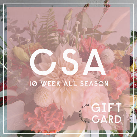10 Week All Season CSA Gift Card (2023 Season)